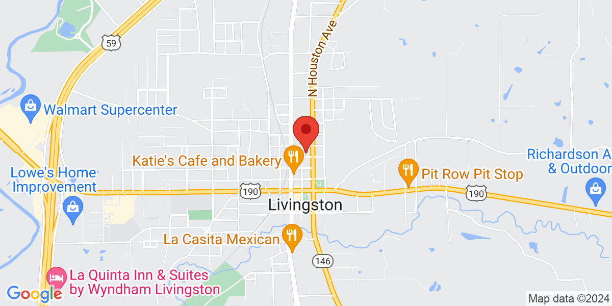 Map of Livingston Municipal Library